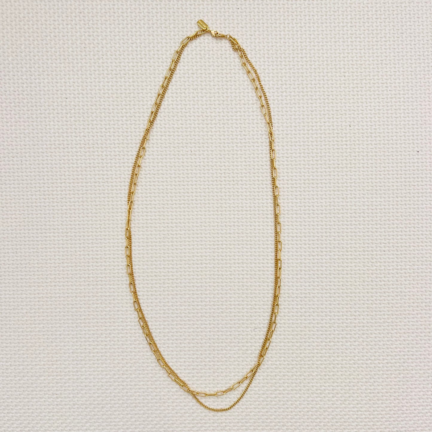 DOUBLE GOLD HAT CHAIN