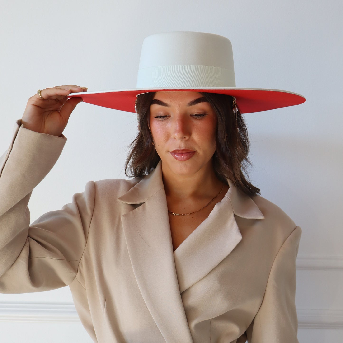 CLASSIC PEARL DESERT FLAME WIDE BRIM