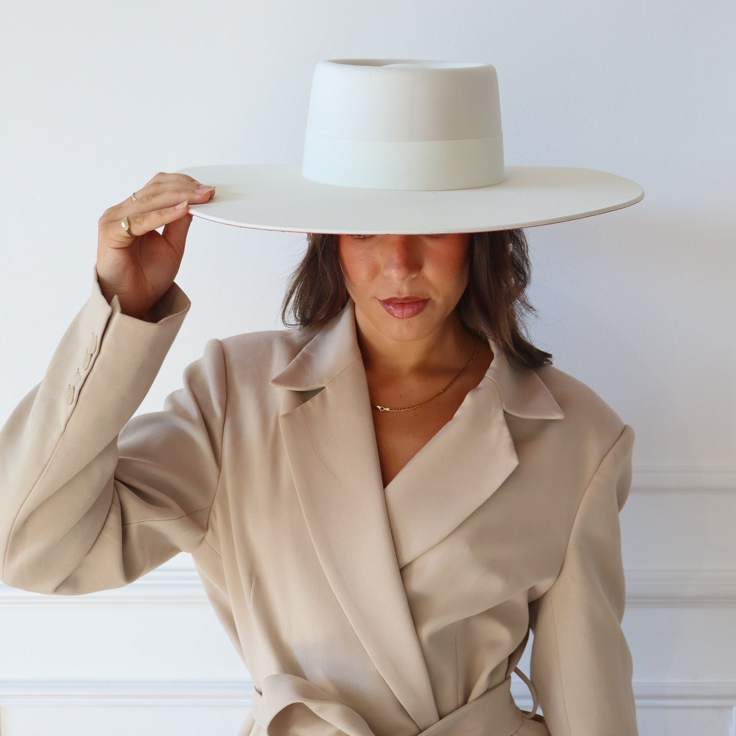 CLASSIC PEARL DESERT FLAME WIDE BRIM