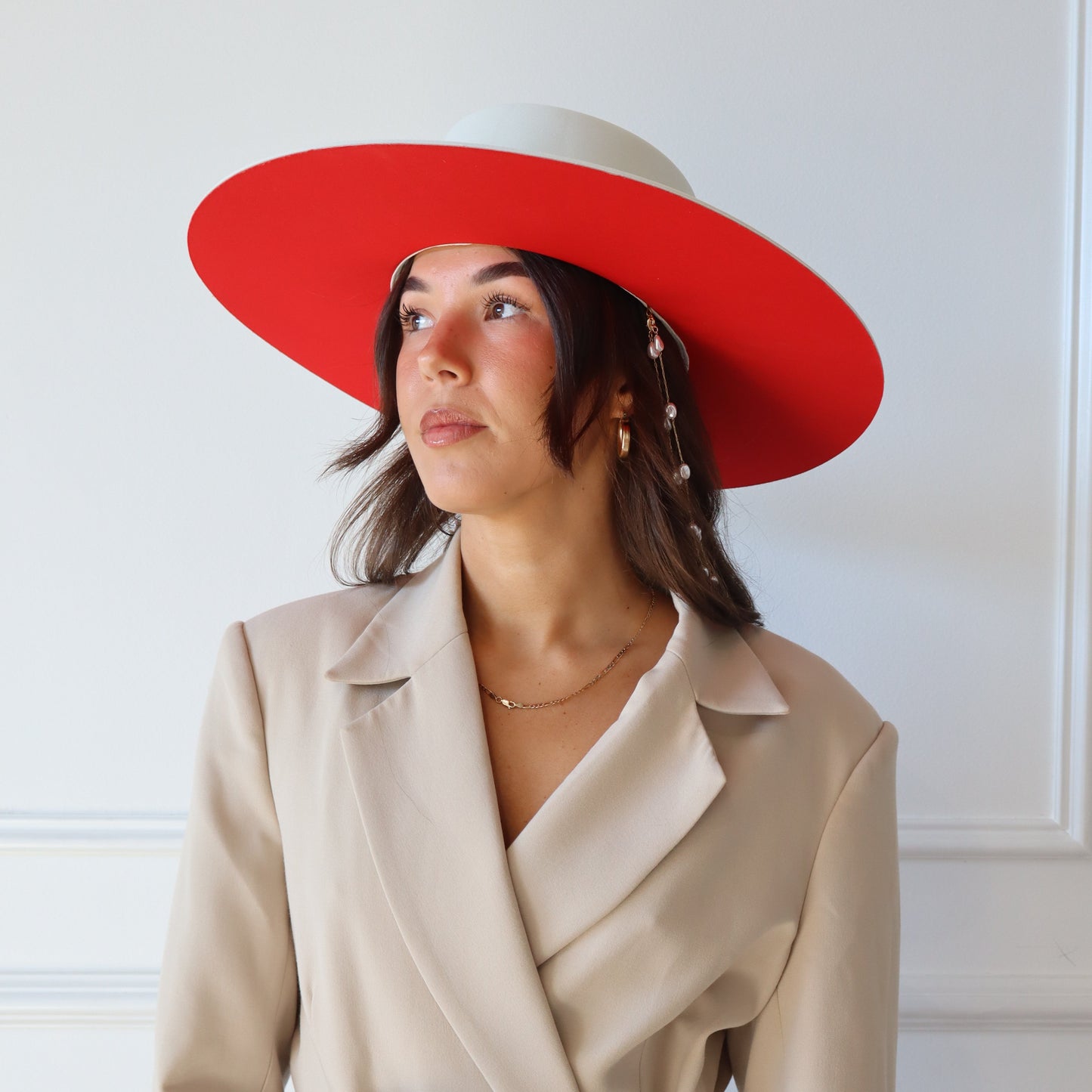 CLASSIC PEARL DESERT FLAME WIDE BRIM