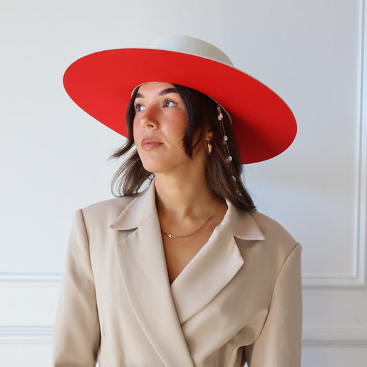 CLASSIC PEARL DESERT FLAME WIDE BRIM