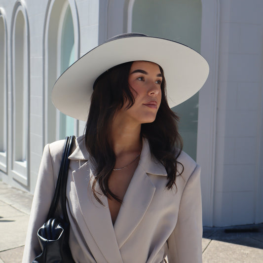 CLASSIC MIDNIGHT PEARL WIDE BRIM