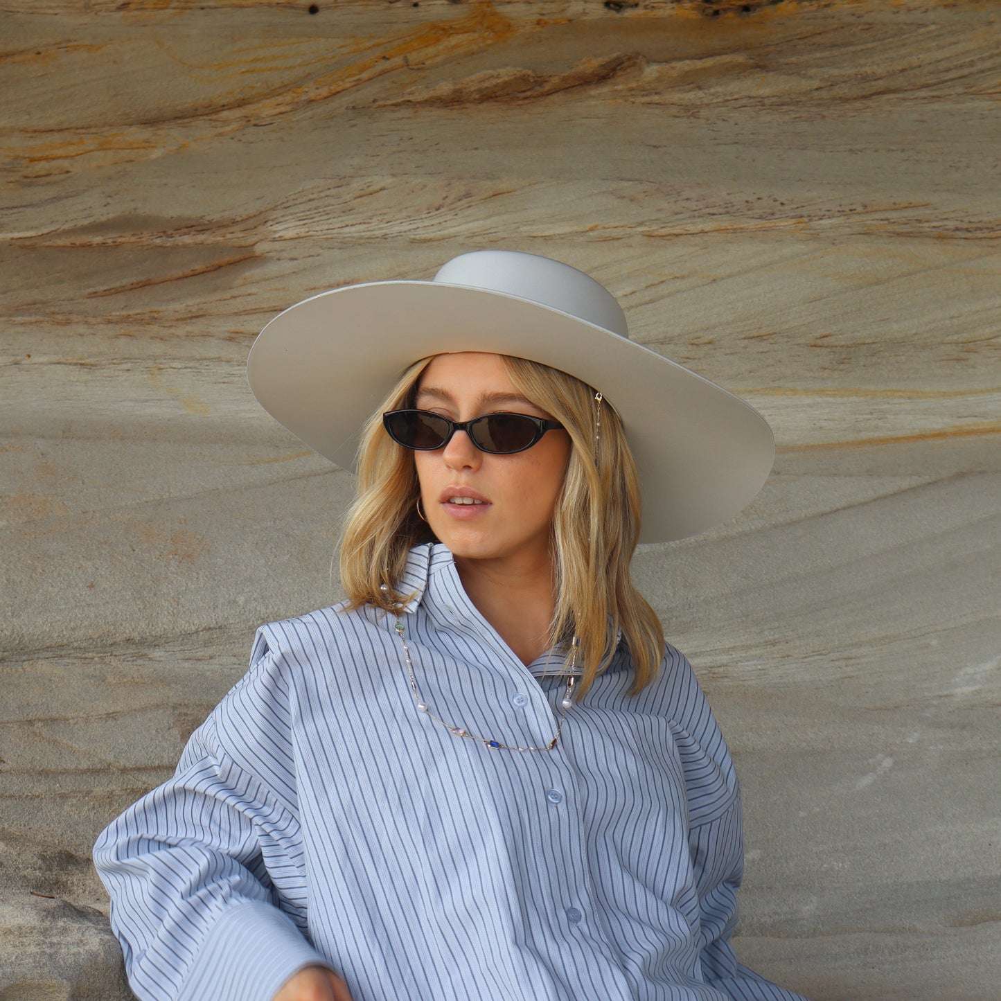 CLASSIC MABE PEARL WIDE BRIM