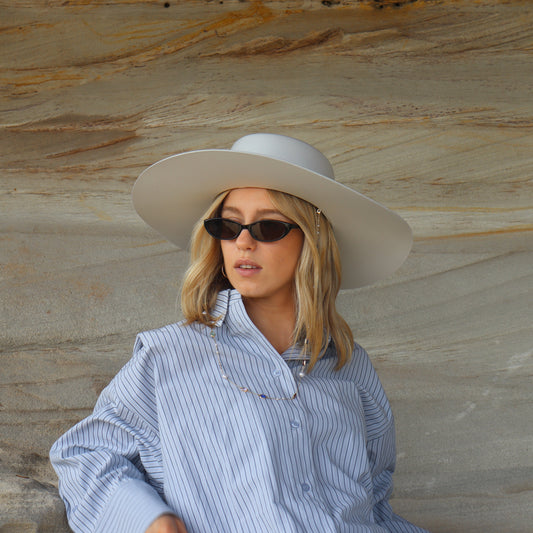 CLASSIC MABE PEARL WIDE BRIM