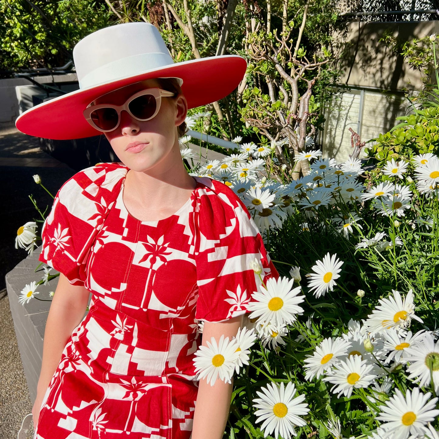 CLASSIC PEARL DESERT FLAME WIDE BRIM