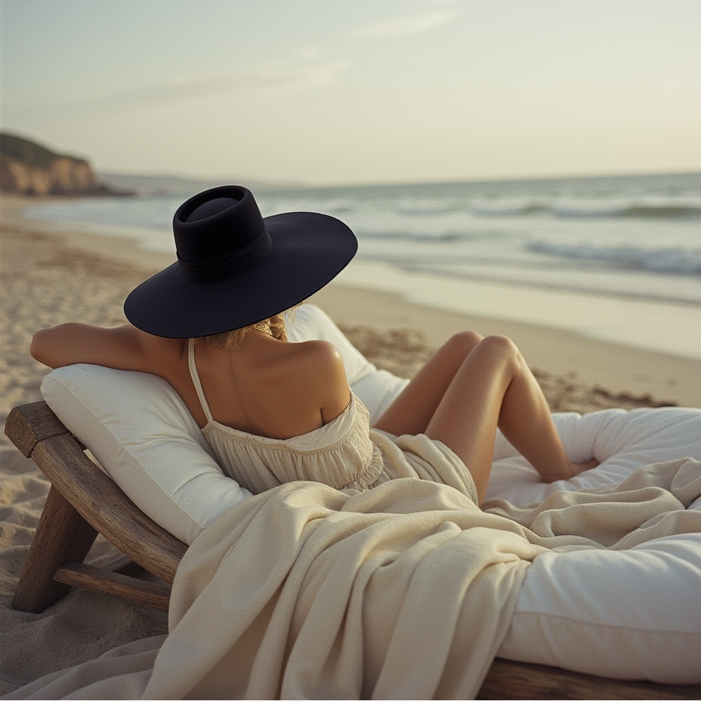 CLASSIC MIDNIGHT ONYX WIDE BRIM