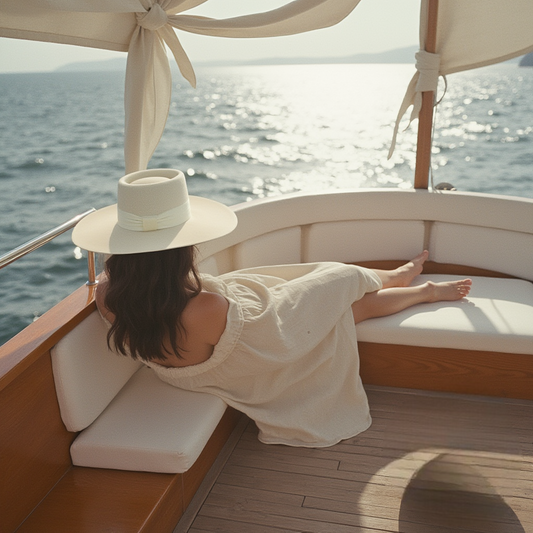 CLASSIC MABE PEARL WIDE BRIM